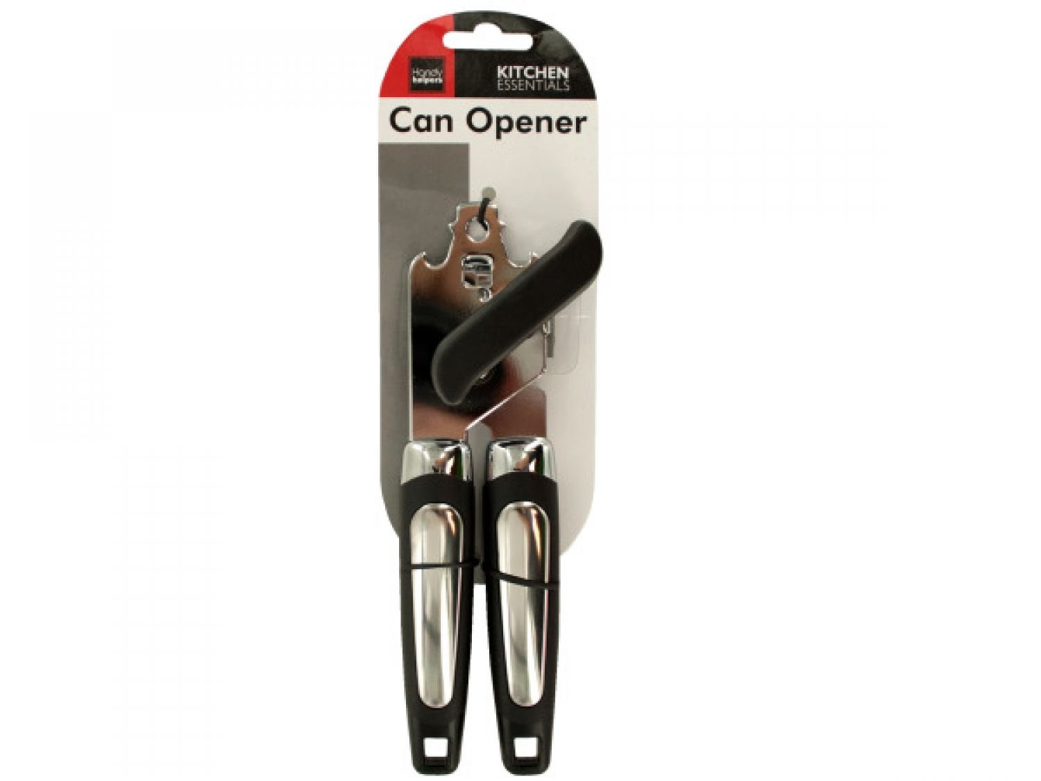 Premium Heavy Duty Chrome Grip Can Opener Set of 12 - Durable Kitchen Tool for Effortless Can Opening | Ideal for Restaurants, Catering & Home Kitchens