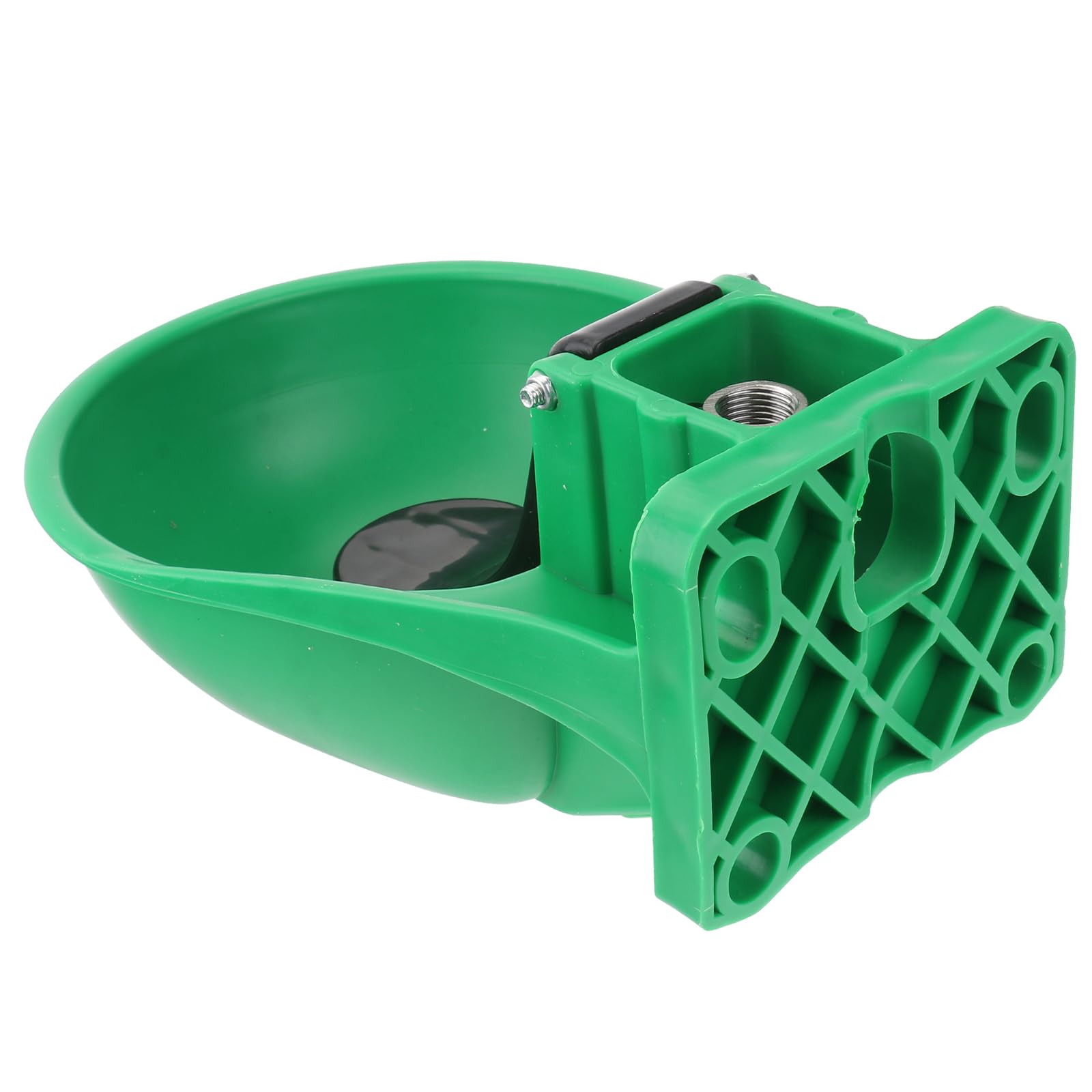 FRCOLOR 3Pcs Plastic Livestock Water Trough - Automatic Drinking Bowl for Horses, Cows, Sheep, Goats, Pigs & Dogs - Durable Animal Water Dispenser for Stable, Farm & Pasture Use