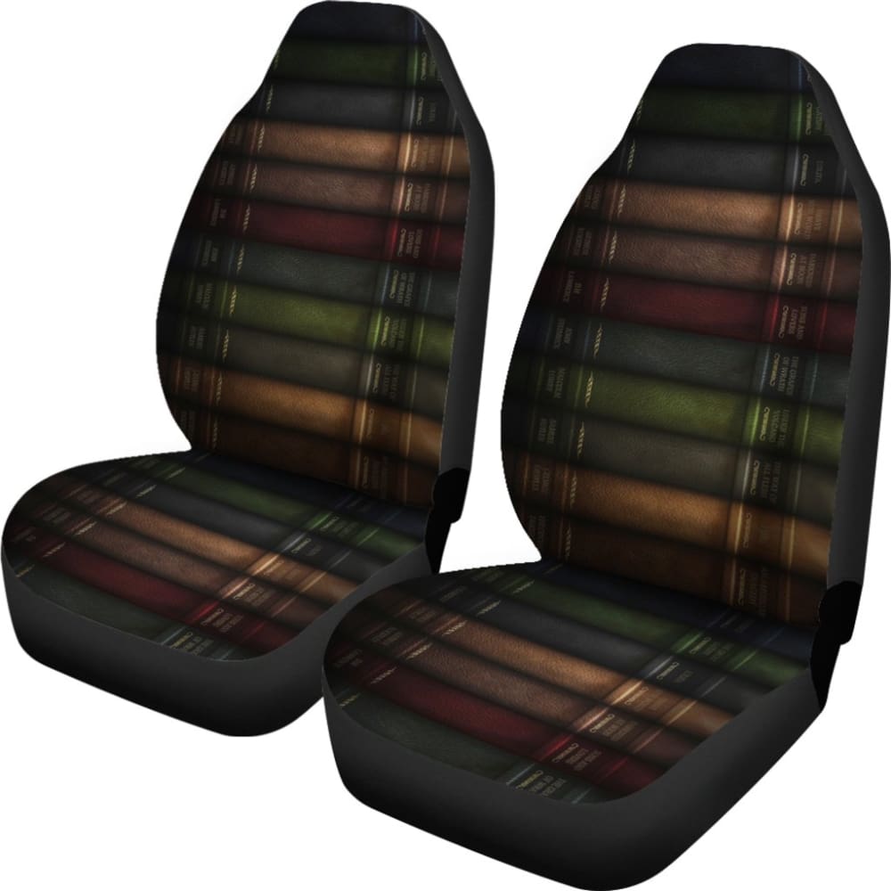 Premium Car Seat Covers for Book Lovers - Comfortable & Stylish Protection for Your Vehicle Seats | Perfect for Reading Nooks, Road Trips & Daily Commutes