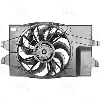 Four Seasons 75200 Cooling Fan Assembly - High Performance Replacement for Car AC System - Perfect for Summer Driving & Overheating Prevention