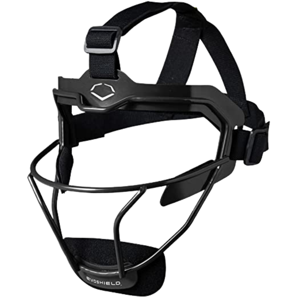 EvoShield Fastpitch Softball Defenders Mask - One Size Fits Most (OSFM) - Protective Face Gear for Pitchers & Infielders - Perfect for Games & Practice