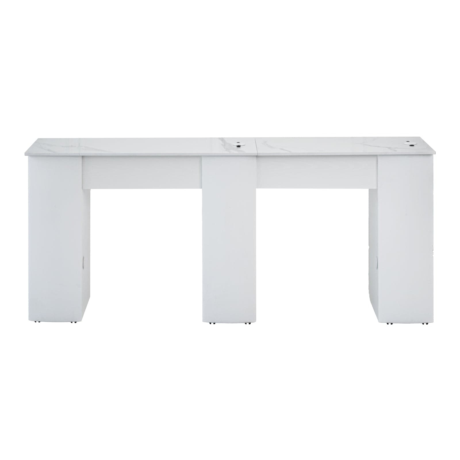 Professional AVIGNON Manicure Table for Nail Salon - Single Station with Storage Drawer - Perfect for Home & Salon Nail Care Services