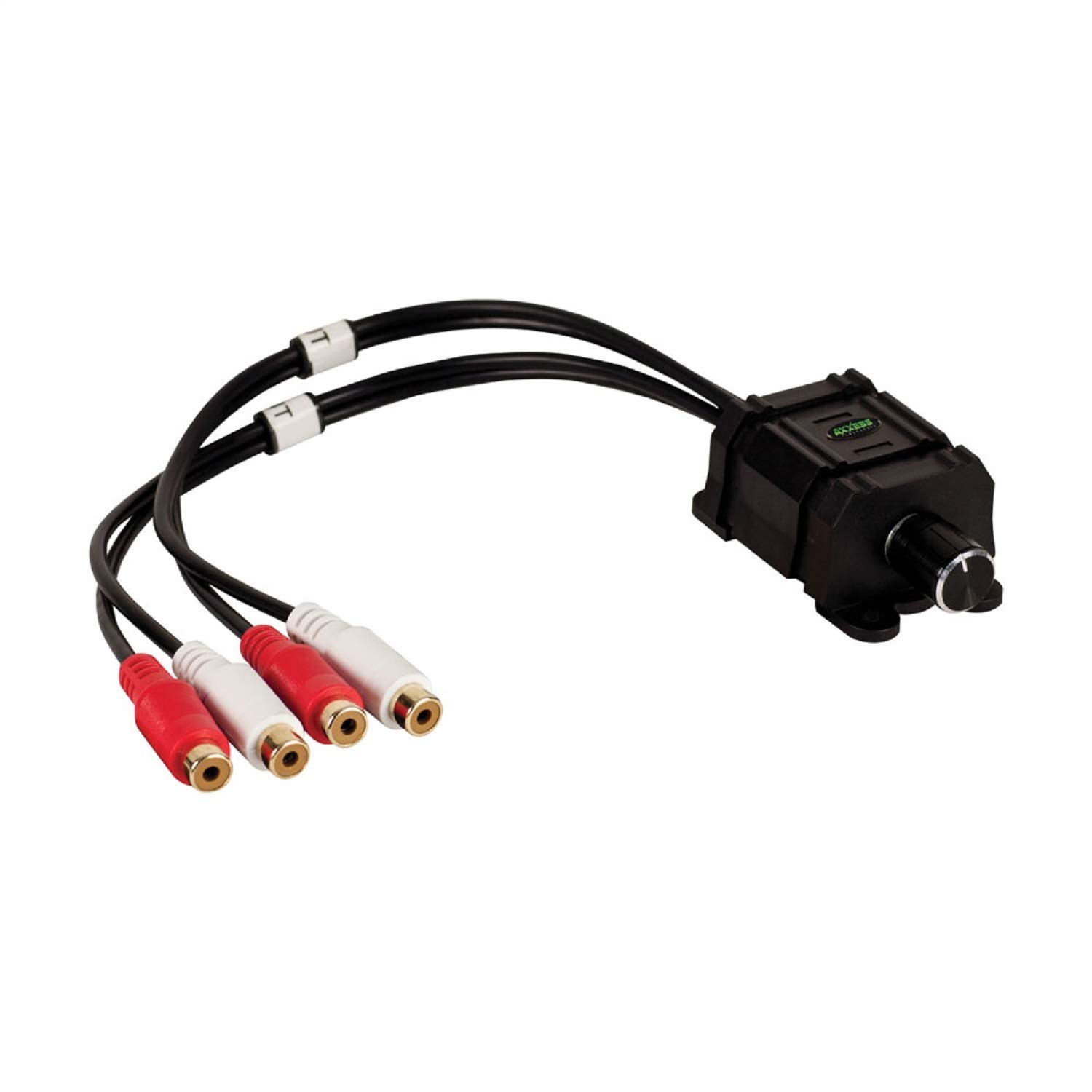 AXXESS RCA Level Controller - Professional Audio Volume Control for Home Theater & Studio Use - Perfect for DJ Mixers, PA Systems & Recording Equipment