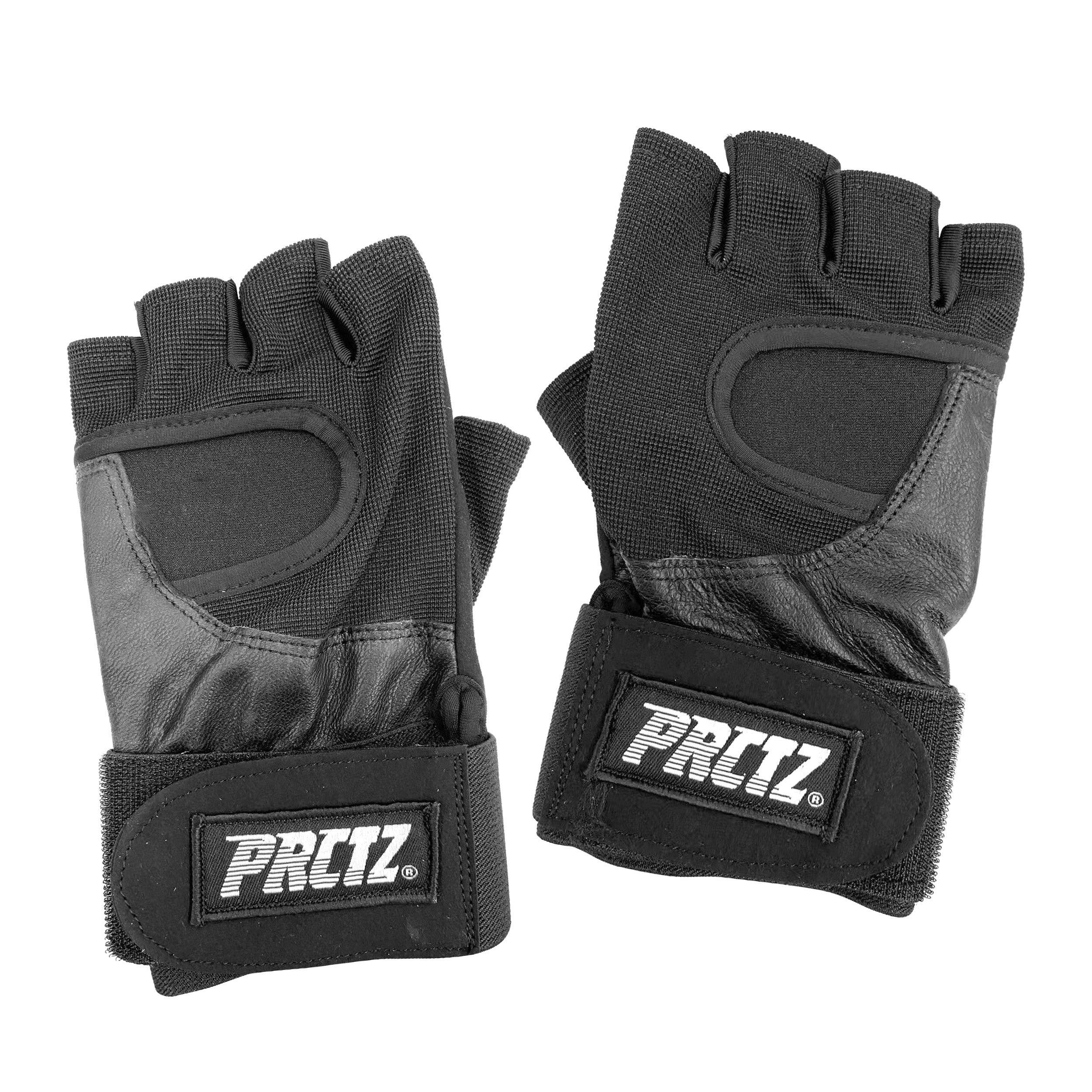 PRCTZ Weight Lifting Gloves for Men & Women - Breathable Gym Gloves with Wrist Support for Weight Training, CrossFit, Powerlifting & Workout - Anti-Slip Palm Grip Protection