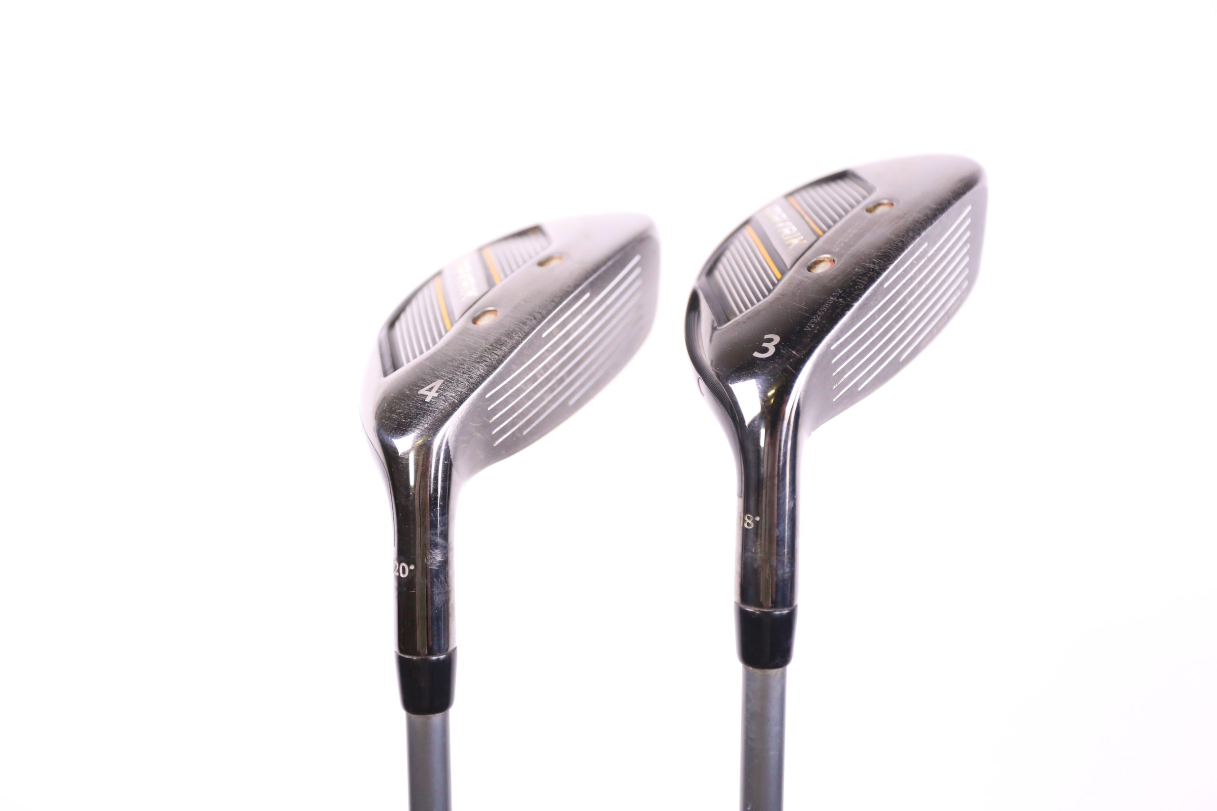 Pre-Owned Callaway Mavrik Hybrid Golf Club Set - Right Handed 3H & 4H with Regular Flex Shafts | Perfect for Mid-Handicap Golfers on Fairway Shots and Rough Recovery