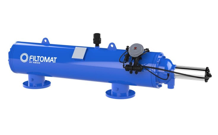 Amiad 150mm M100 6800 Automatic Screen Filter with ADI P Controller - 180m³/h Max Flow Rate | Industrial Water Filtration System for Irrigation, Cooling Towers & Process Water Treatment