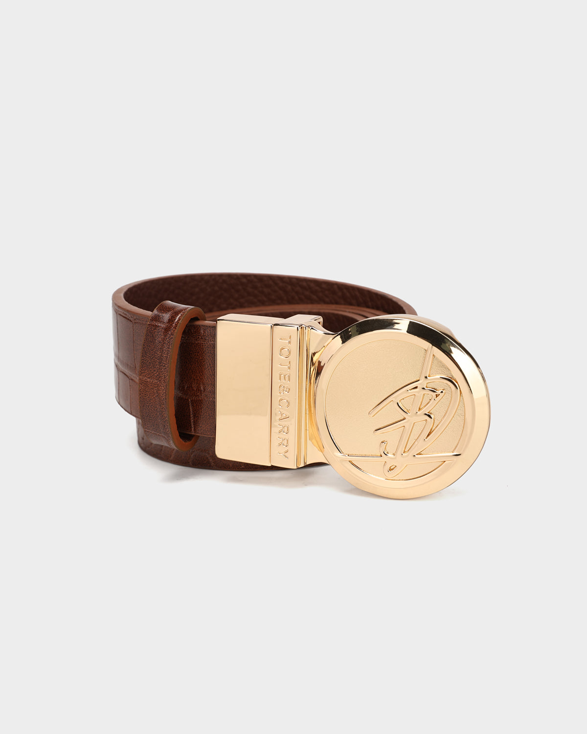 Premium Apollo 2 Genuine Leather Belt for Men - Classic Brown Dress Belt - Perfect for Office, Business Casual & Formal Occasions