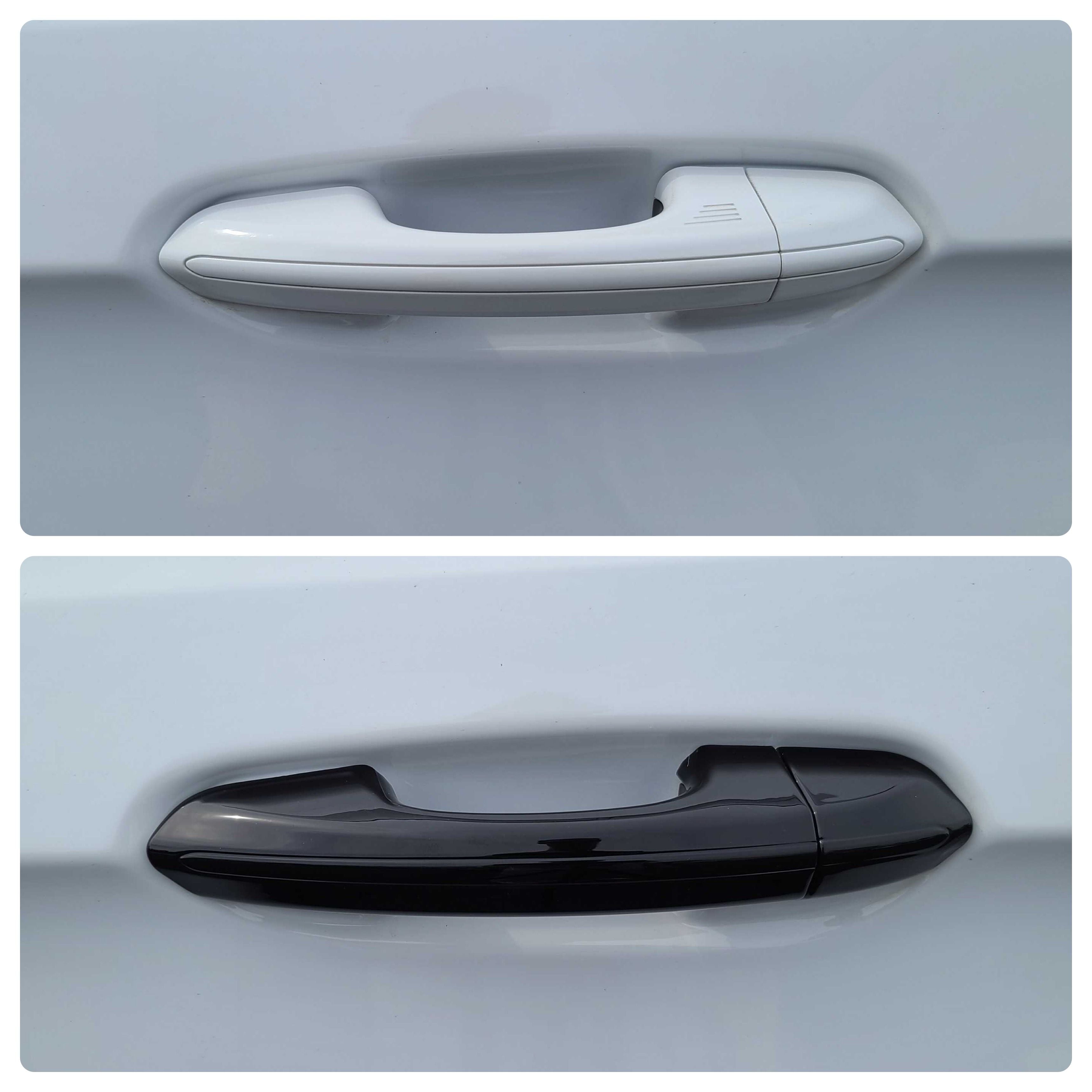 Gloss Black Chrome Delete Door Handle Cover with Keyless Sensors - DH6254BLK - Perfect for Car Exterior Customization & Enhanced Vehicle Security