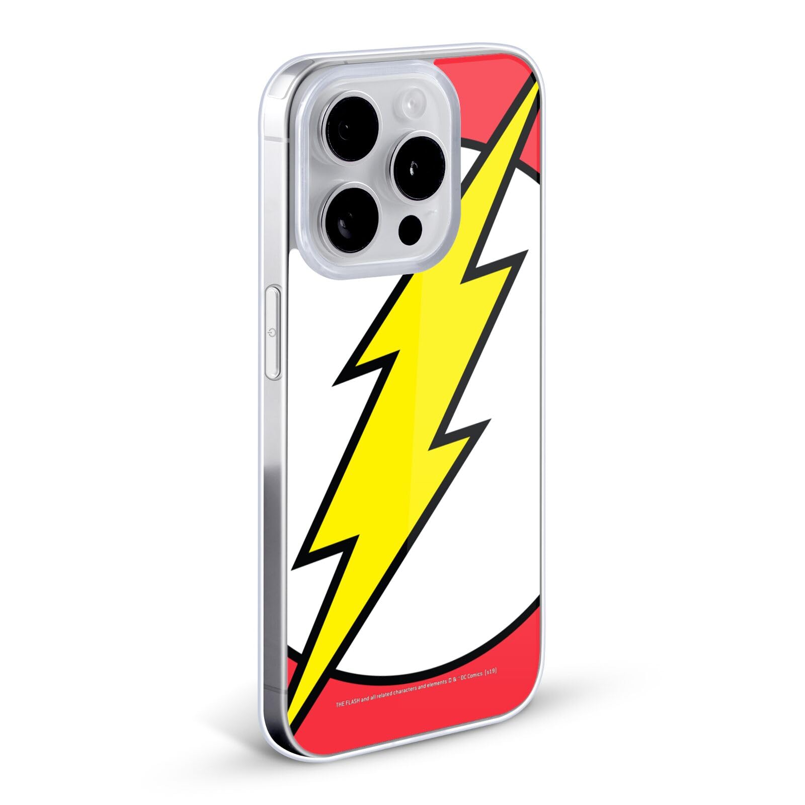 Head Case Designs The Flash DC Comics iPhone Case - Oversized Soft Gel Cover for Apple iPhone 7/8/SE 2020 & 2022 - Perfect for Superhero Fans & Comic Conventions