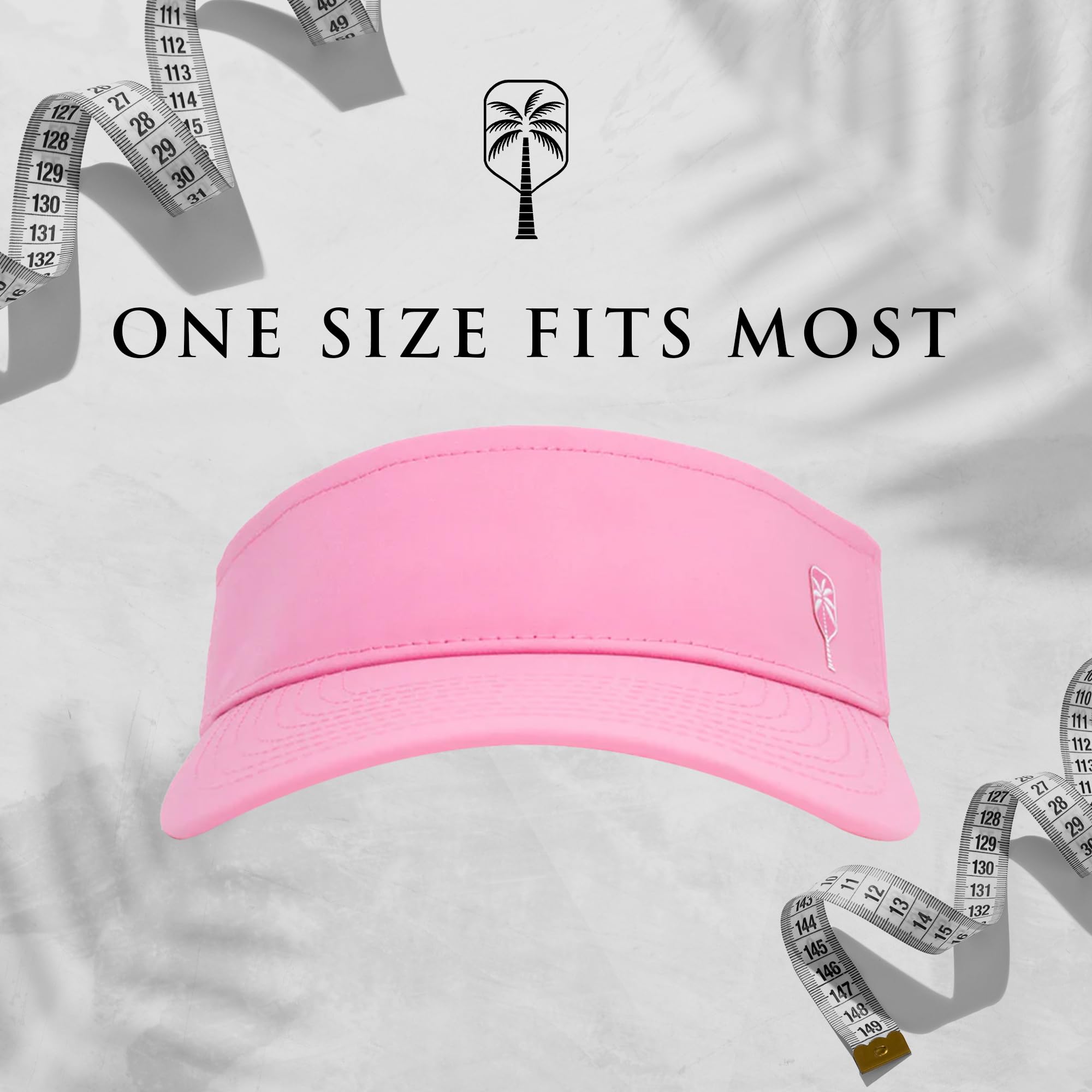 **Performance Pickleball Visor - Bold, Waterproof & Sweat-Resistant Sun Hat for Men & Women - One Size Fits Most - Perfect for Outdoor Sports & Summer Activities**