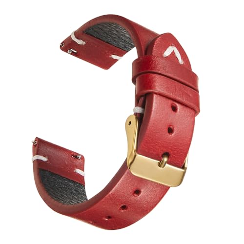 red & gold buckle