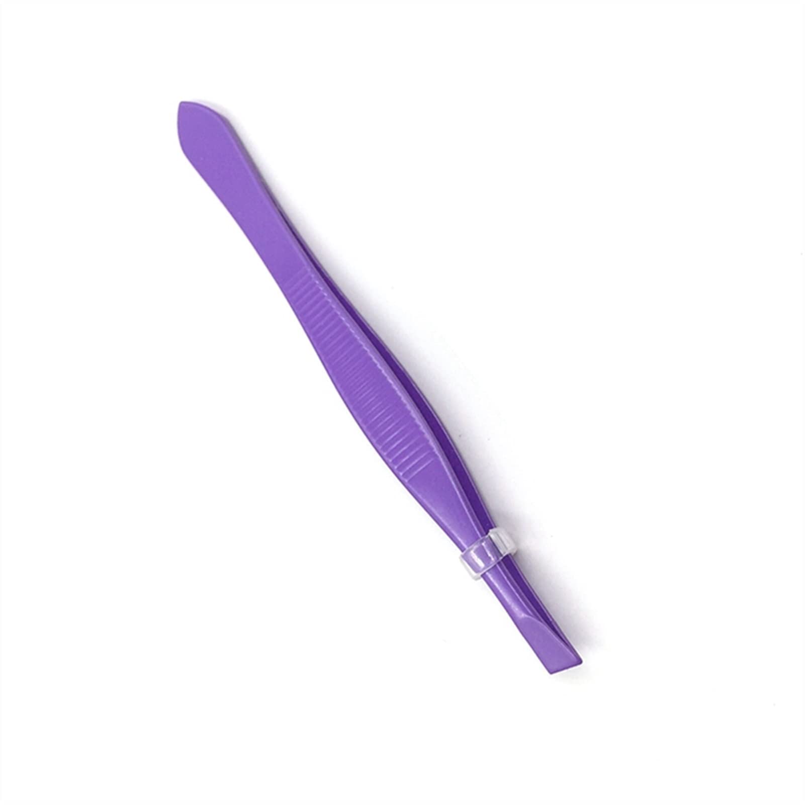 Premium Stainless Steel Slant Tip Eyebrow Tweezers for Precise Hair Removal - Makeup Tool for Eyebrow Shaping & Grooming (Color: 02) - Perfect for Home Salon, Travel & Professional Use