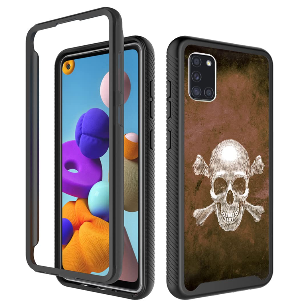 Premium Shockproof Galaxy A71 5G Case - Rugged Pirate Flag Design for Men & Women | Outdoor Adventure Protection