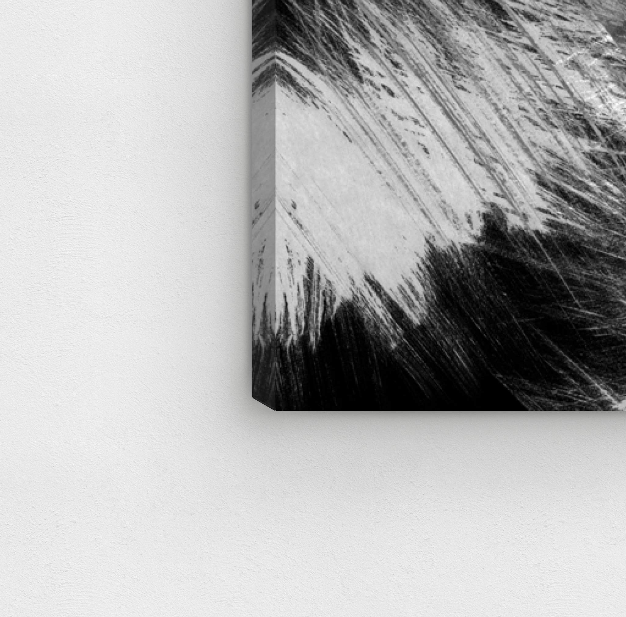 Licorice Abstract Wall Art Canvas Print by Oliver Gal Artist Co. - Modern Home Decor for Living Room, Bedroom & Office