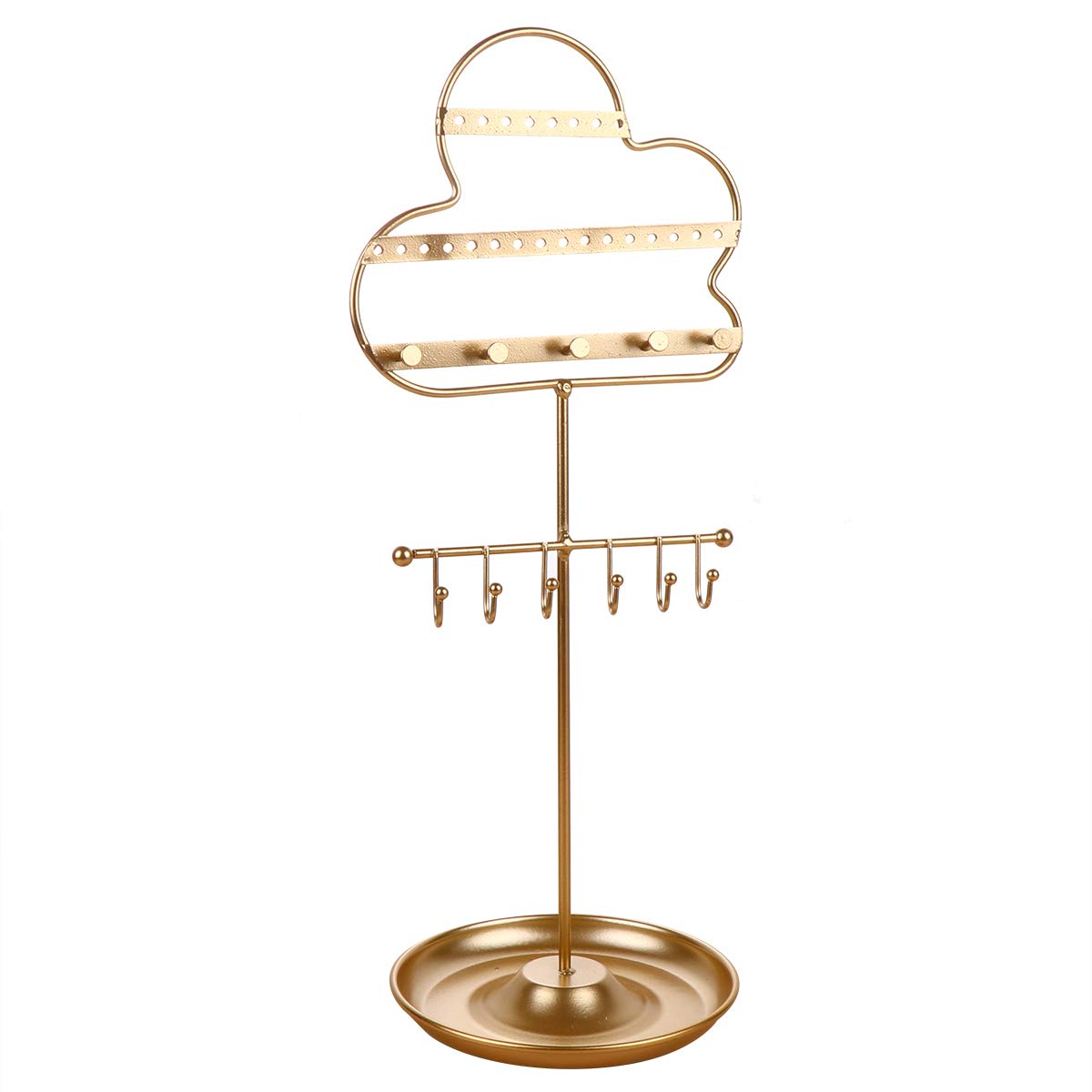 Stylish Jewelry Display Stand - Necklace Holder & Organizer for Women, Men's Bump Cap Jewelry Rack, Travel-Friendly Hanging Pendant & Ring Organizer - Perfect for Boutique Displays, Home Decor & Travel Storage