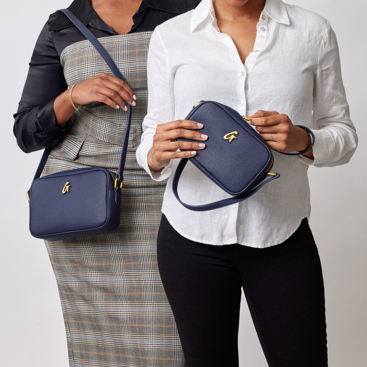 Mini Pebble Camera Bag - Stylish Navy Blue Crossbody Bag for DSLR & Mirrorless Cameras | Perfect for Travel, Hiking & Everyday Use