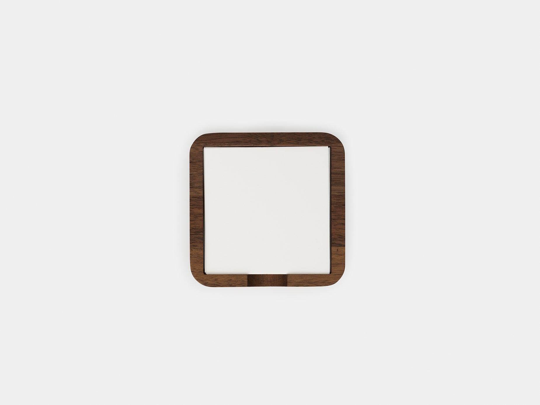 Oak Wood Sticky Notes Tray - Natural Desktop Organizer for Office & School | Perfect for Memo Pads, Pens & Small Stationery Items