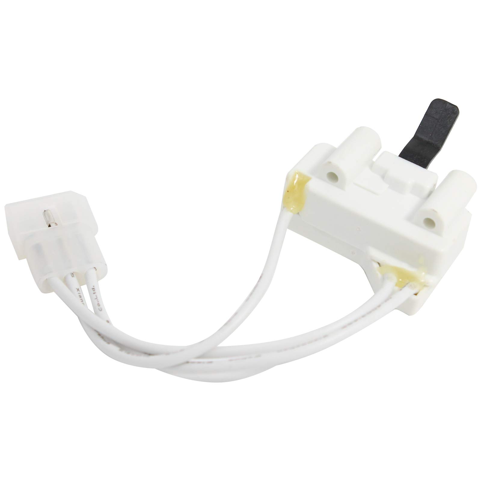 4-Pack Whirlpool Dryer Door Switch Replacement - Compatible with WP3406107, 3406109, 3SWED4800YQ2 Models - UpStart Components Brand - Perfect for DIY Appliance Repair & Laundry Room Maintenance
