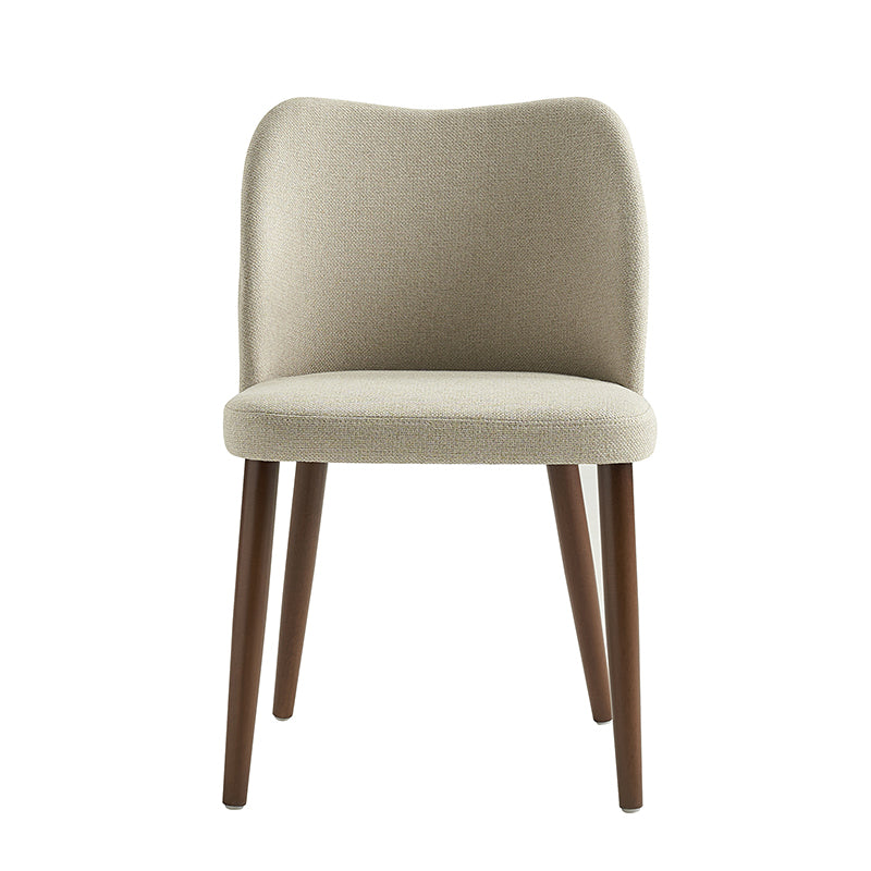 Mid Century Modern Upholstered Dining Chairs - Diana Collection | Stylish Upholstered Side Chairs for Kitchen, Dining Room & Office | Comfortable & Elegant Seating Solution