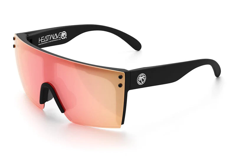 H2O Lazer Face Rose Gold Polarized Sunglasses - UV Protection & Anti-Glare for Driving, Fishing & Outdoor Activities