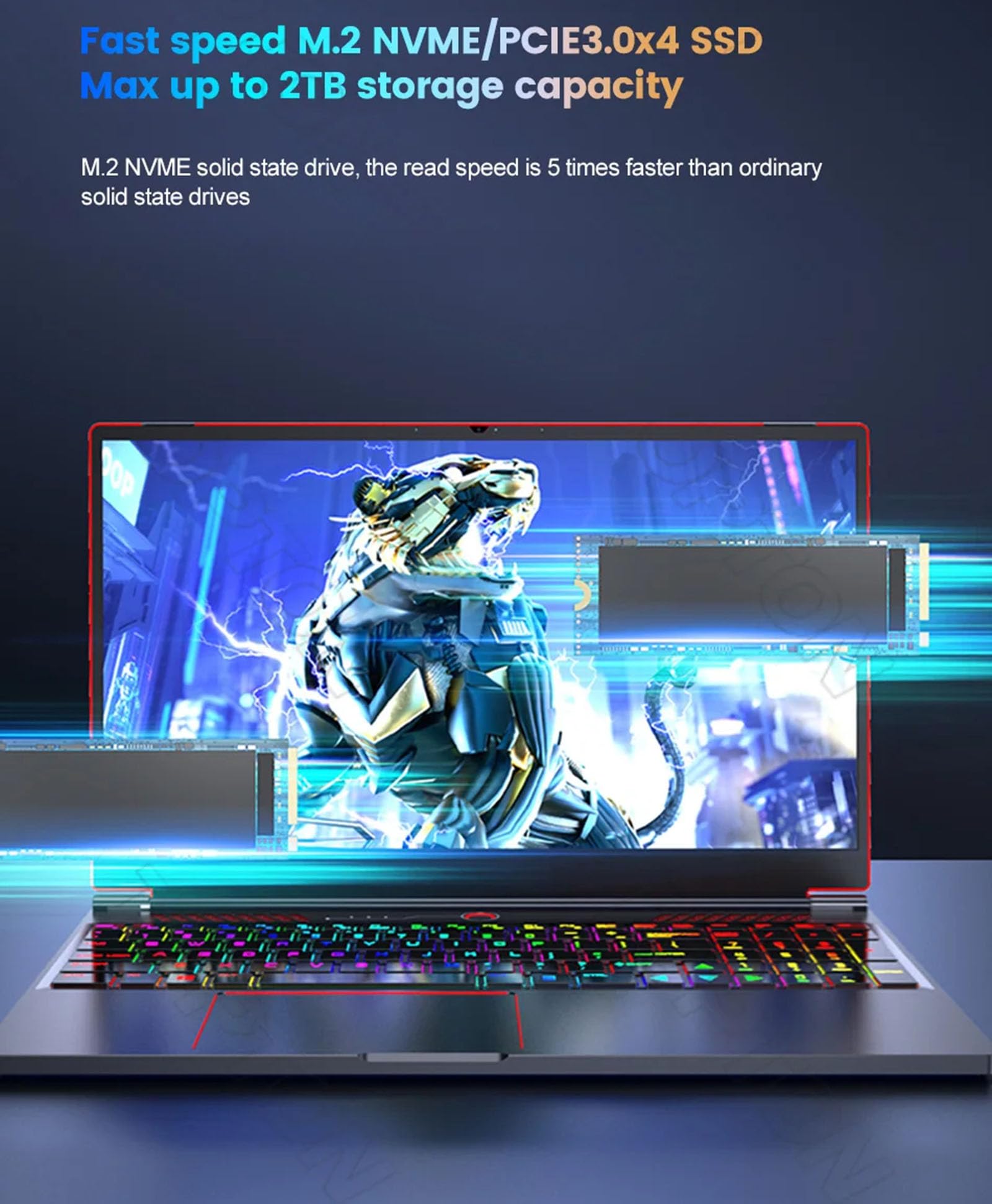 Tuofudun 16.1 Inch Gaming Laptop - Intel Core i9 10885H/i7, GTX 1650 4GB GPU, 144Hz IPS FHD Display, Windows 11 Ultrabook - Perfect for Esports, VR Gaming & Content Creation