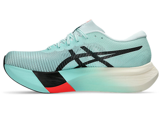 ASICS Metaspeed Edge Running Shoes - Illuminate Mint/Black - Lightweight Performance Sneakers for Marathon, Training & Road Racing