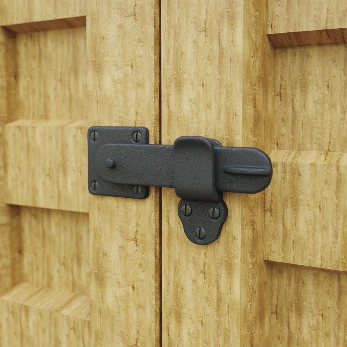 Black Wrought Iron Gate Latch 5 3/4