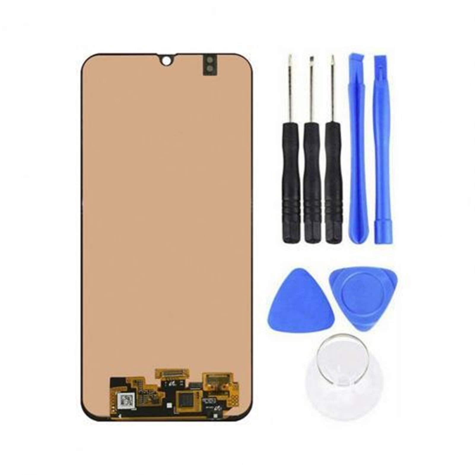 Original LCD Touch Screen Digitizer Assembly for Samsung Galaxy M31 - Black Replacement Display with Frame - DIY Phone Repair Parts - Perfect for Cracked Screen Replacement & Device Restoration