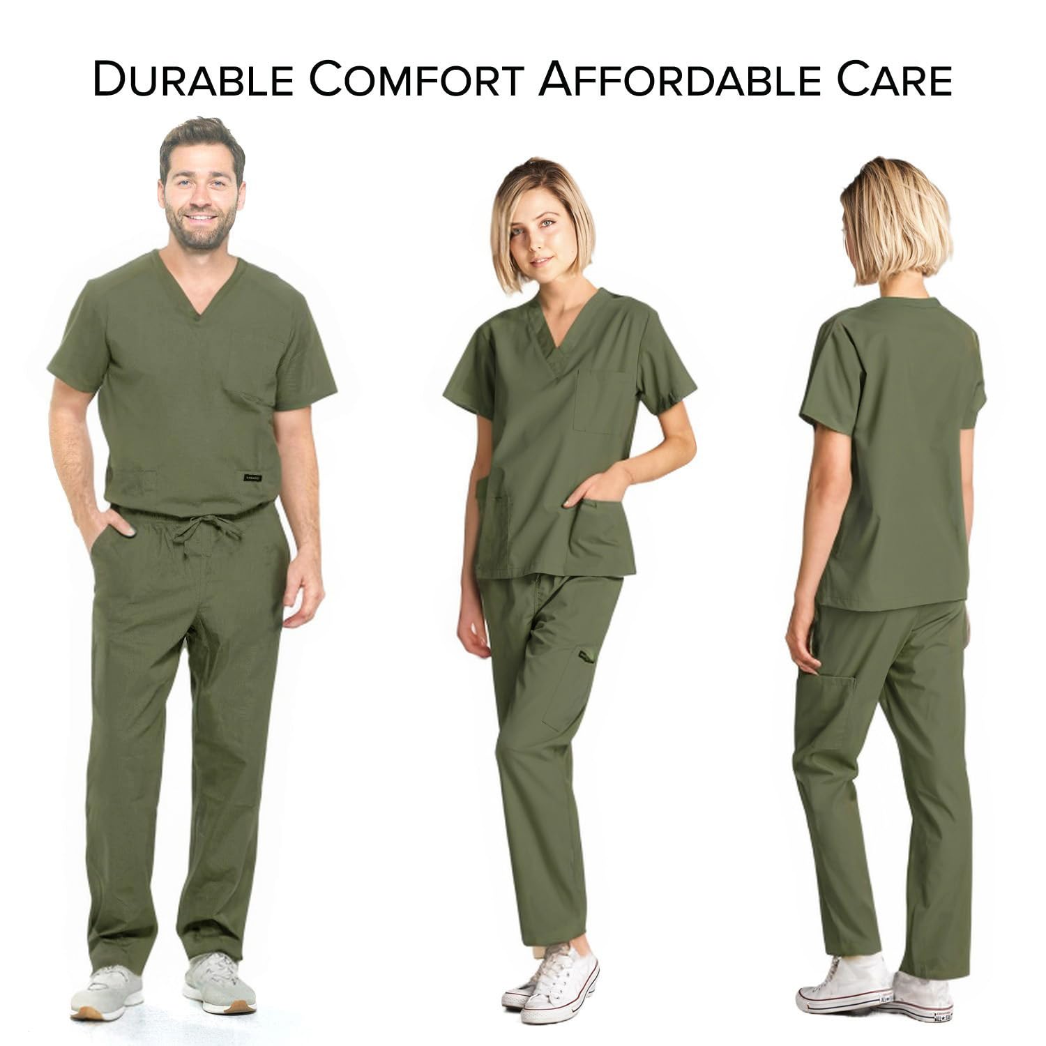 Dagacci Medical Scrubs for Women & Men - Comfortable & Durable Scrubs Tops & Shirts for Nurses, Doctors & Healthcare Professionals | Perfect for Hospitals, Clinics & Medical Work