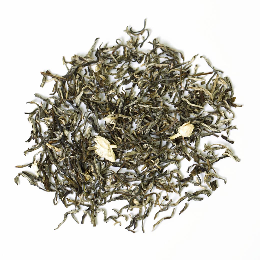 GOARTEA Premium Jasmine Green Tea Loose Leaf - 100g/3.5oz Nonpareil Supreme Moli Yinhao Fujian Chinese Tea | Perfect for Relaxation, Meditation & Afternoon Tea Time