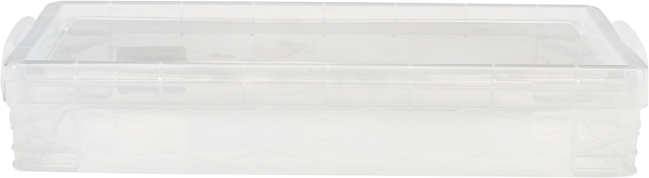 Advantus Super Stacker Pencil Box - Durable Plastic School & Office Organizer for Pens, Markers & Art Supplies | Perfect for Students, Teachers & Professionals
