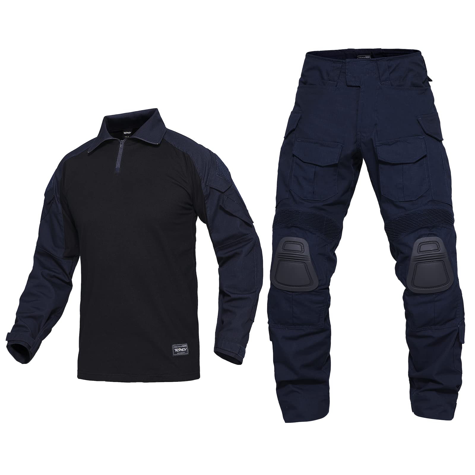 G3 Combat Suit - Military Tactical Camouflage Clothing Set for Men | Hunting Uniform & Paintball Gear with Knee Pads | Outdoor Adventure, Airsoft & Survival Training