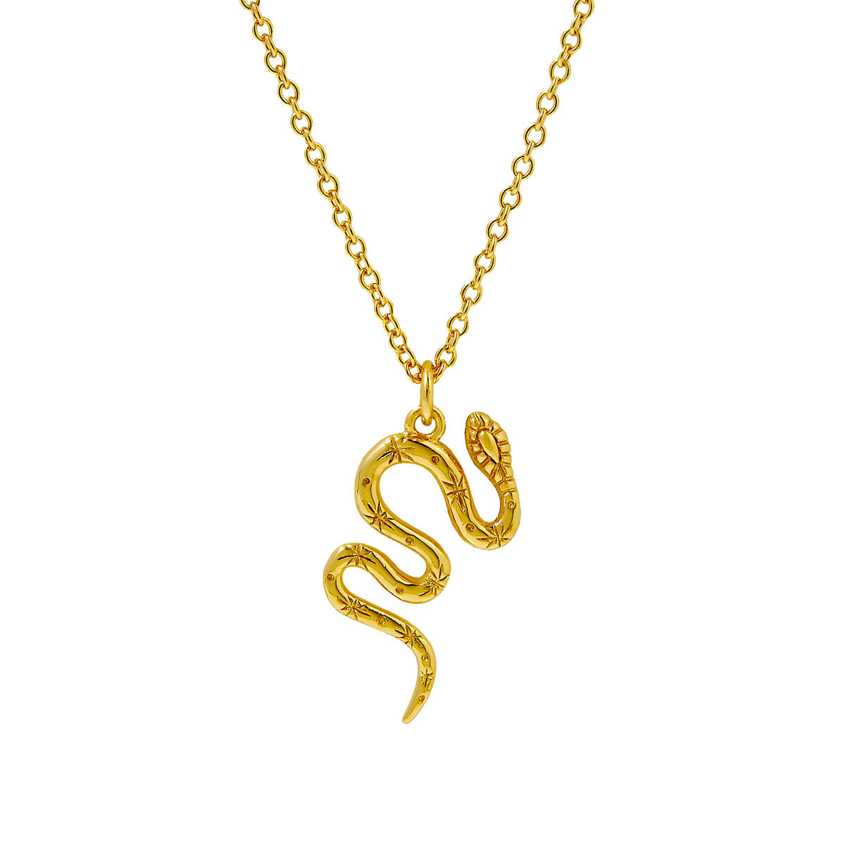 Mystic Serpent Gold Necklace for Women - Elegant Snake Jewelry Gift for Her - Perfect for Parties, Date Nights & Boho Fashion