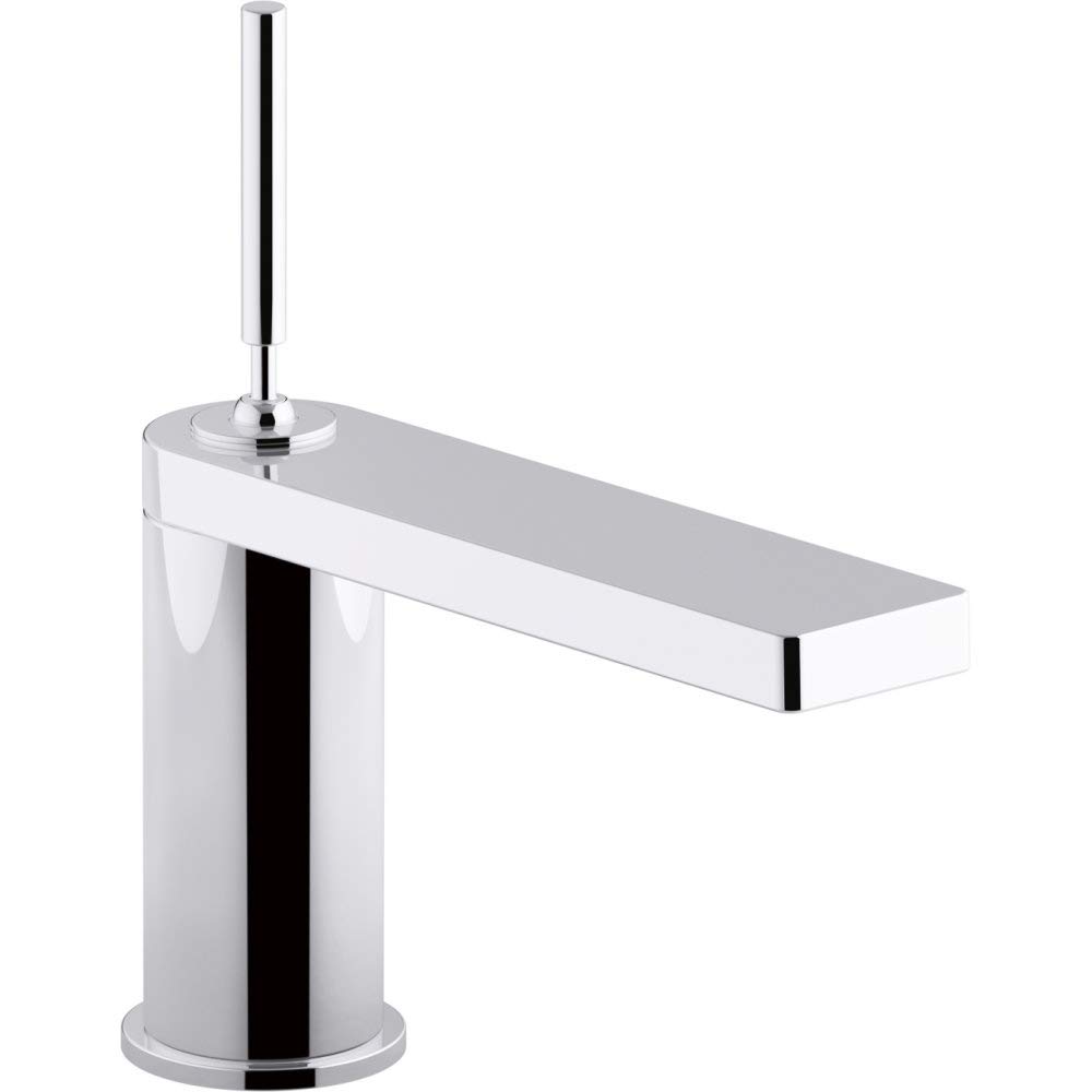 KOHLER Single-Handle Bathroom Sink Faucet with Joystick Handle - Modern Water-Saving Design for Home & Commercial Use