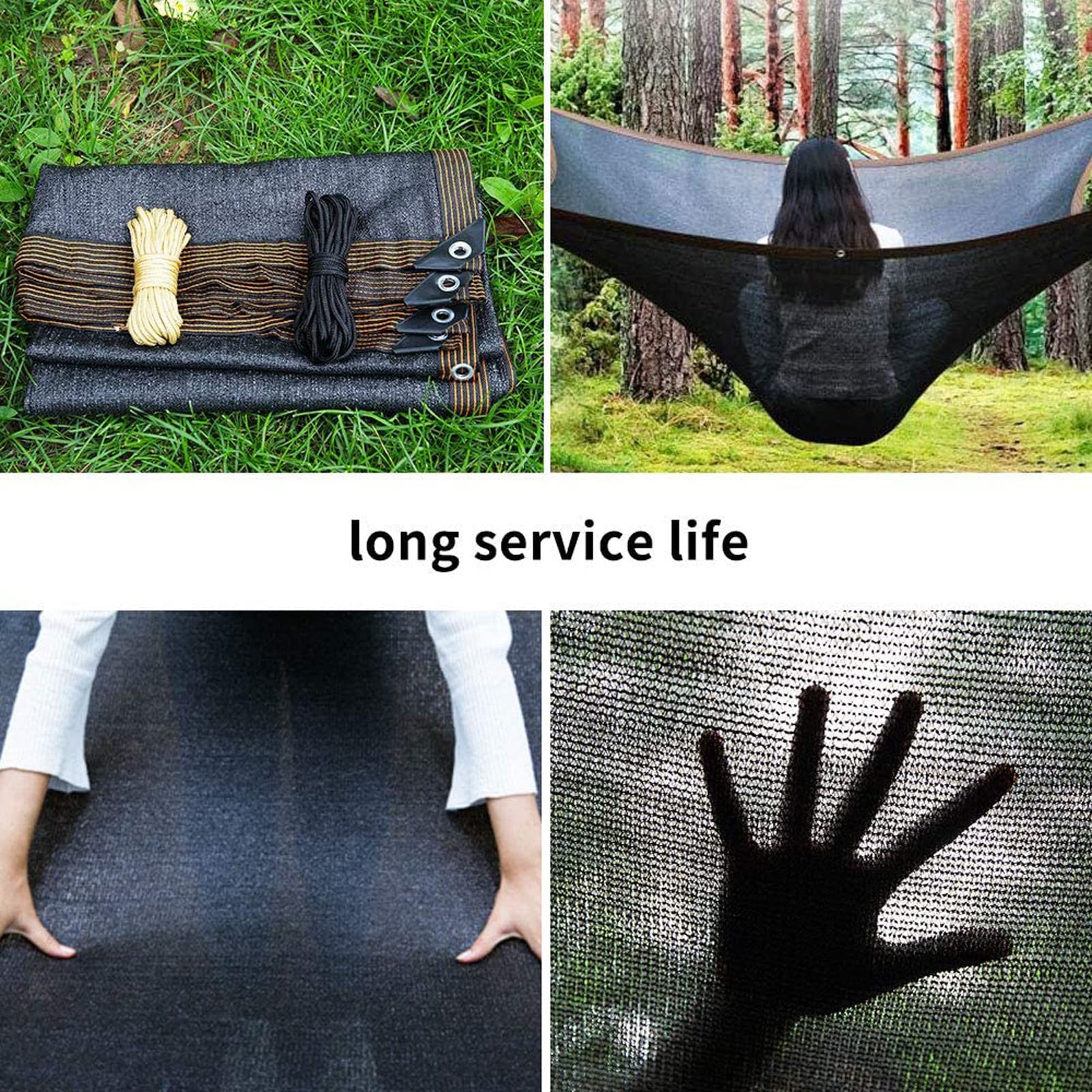 70% Sunblock Shade Cloth 20x36 ft - UV Resistant Garden Mesh Tarp for Plant Cover, Greenhouse, Barn & Kennel Protection - Ideal for Flowers, Vegetables & Outdoor Plants - Perfect for Patio, Backyard and Gardening Use