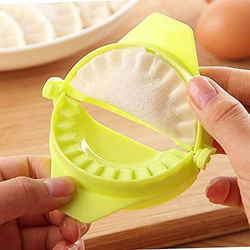 Chiller Momos Maker Kit - Set of 2 Multicolor Dumpling Molds for Gujiya, Gujia, Karanji & Momos | Perfect for Asian Cooking, Party Snacks & Homemade Dumplings