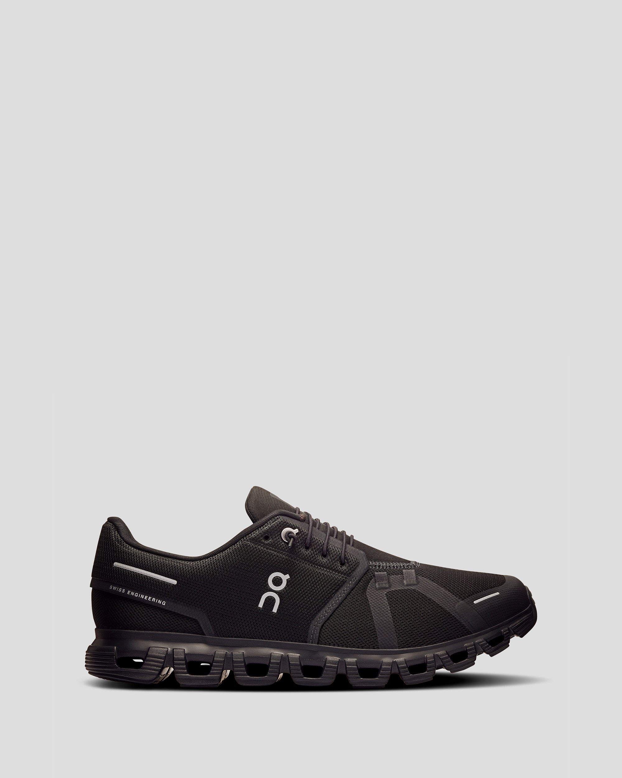 Men's On Cloud 6 Running Shoes - Black/Black | Lightweight & Breathable for Jogging, Gym Workouts & Daily Wear