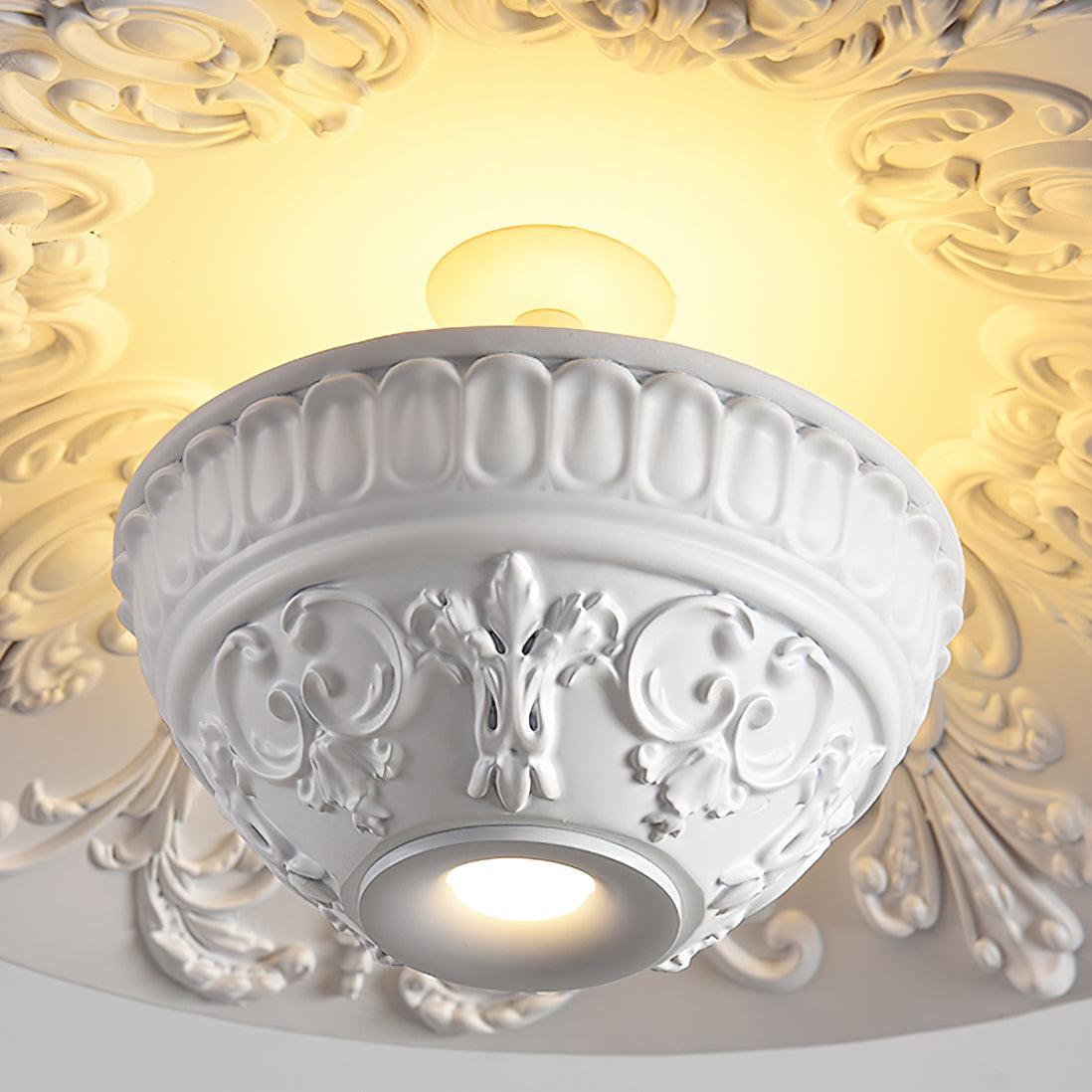 Stylish UFO Resin Pendant Light - Modern Flying Saucer Ceiling Lamp for Living Room, Bedroom & Dining Room Decor - Durable Hanging Light Fixture with Unique Design
