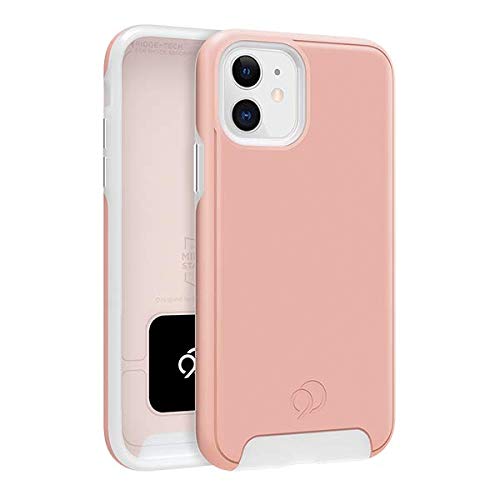 Cirrus 2 Protective Case for Apple iPhone 11 - Rose Gold Clear Phone Cover with Shockproof Bumper | Perfect for Everyday Use, Travel & Outdoor Activities