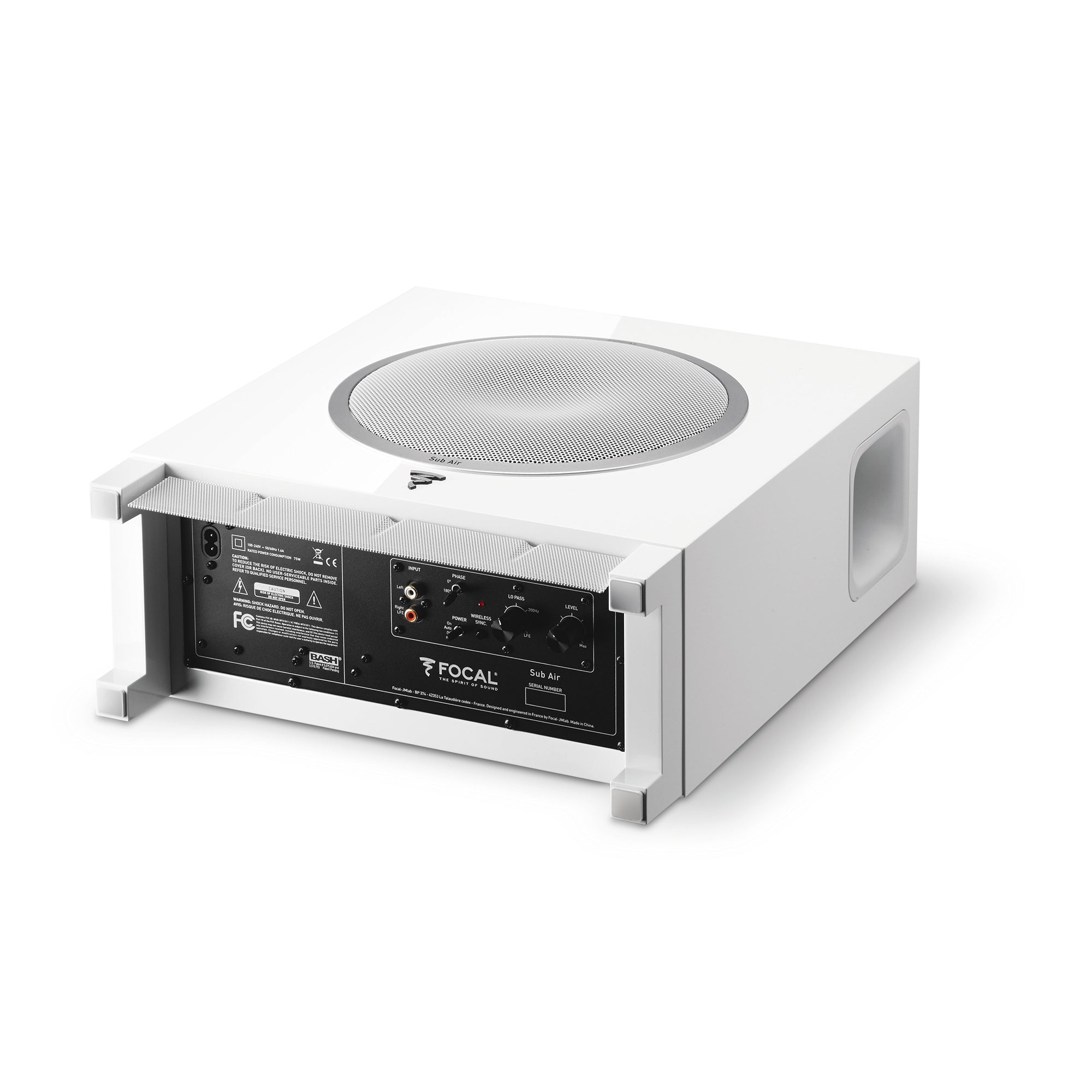 Focal Sub Air Wireless Subwoofer - High-Performance Bluetooth Home Theater & Music Bass Speaker for Immersive Audio Experience