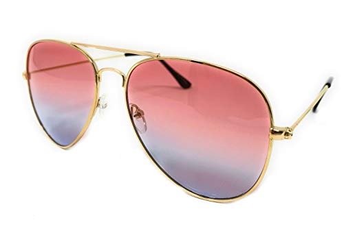 Gold, Pink/Blue