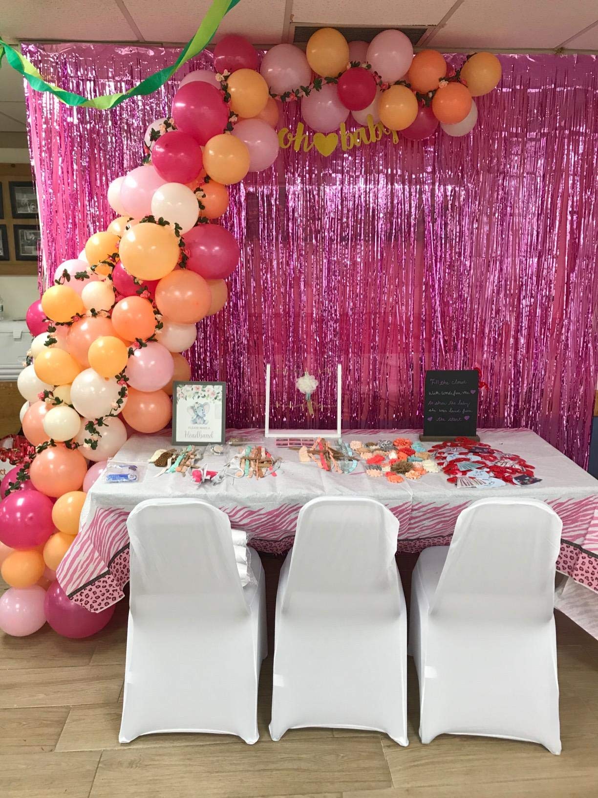 100-Pack Blush Pink Balloons | Fuchsia, Baby Pink, Pastel Orange & Ivory Balloons for Bridal Showers, Weddings & Baby Showers | Perfect for Party Decorations, Photo Backdrops & Event Styling