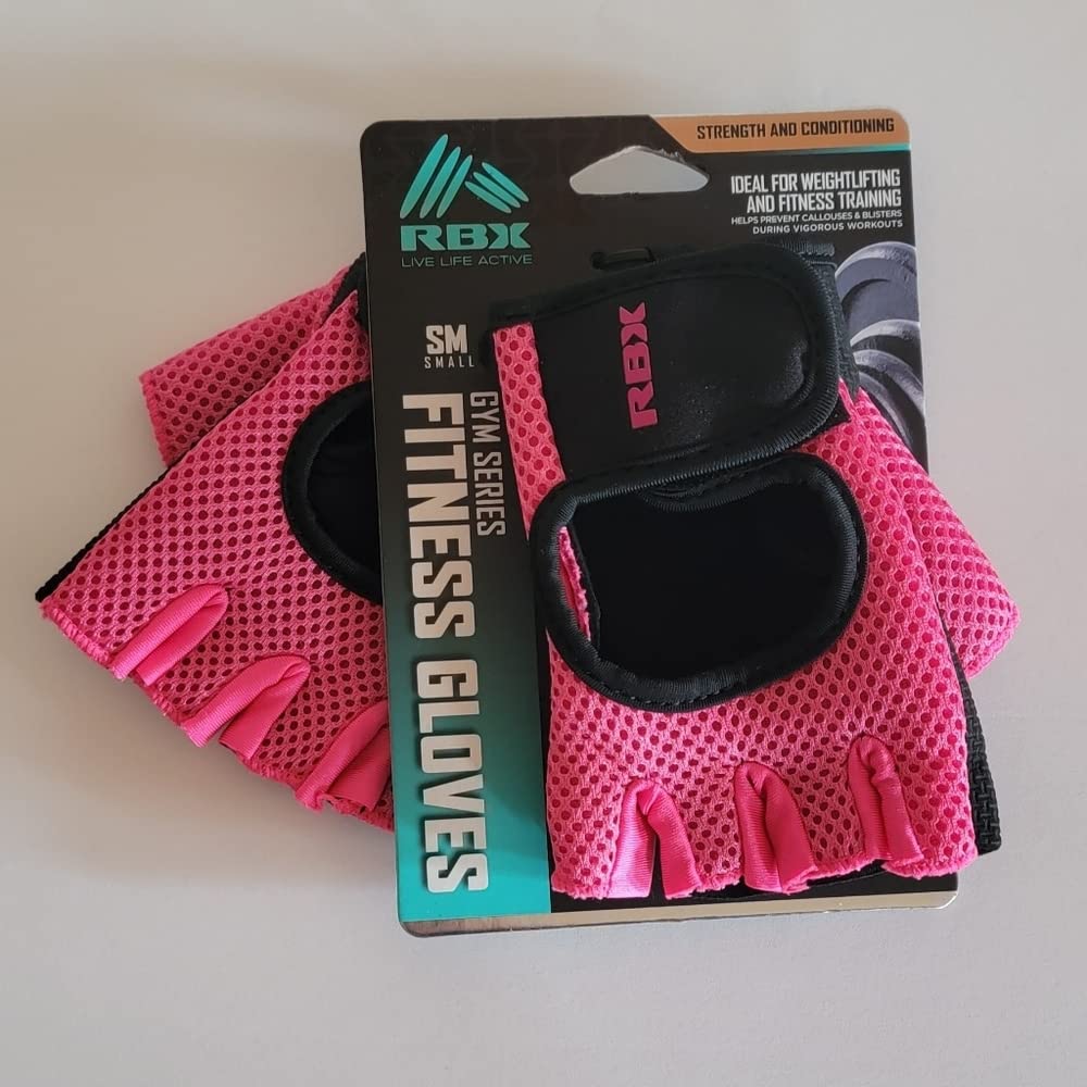 RBX P2 Fitness Gloves for Men & Women - Breathable Workout Gloves with Grip Support for Gym, Weightlifting, Cross Training & Cycling