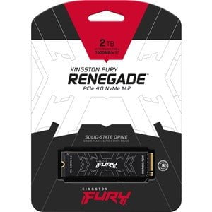 Kingston FURY Renegade 2000GB PCIe 4.0 NVMe M.2 2280 SSD - High-Speed Gaming & Content Creation Storage for PC/Laptop Upgrade