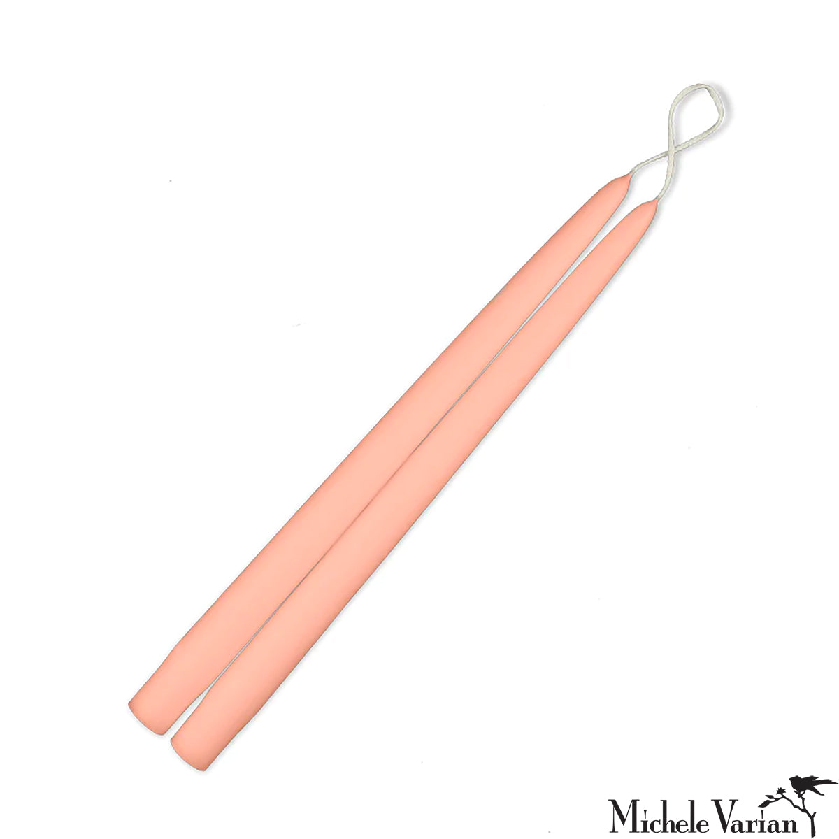 Elegant Barely Blush Taper Candles - Romantic Dinner, Wedding Decor & Home Ambiance Lighting