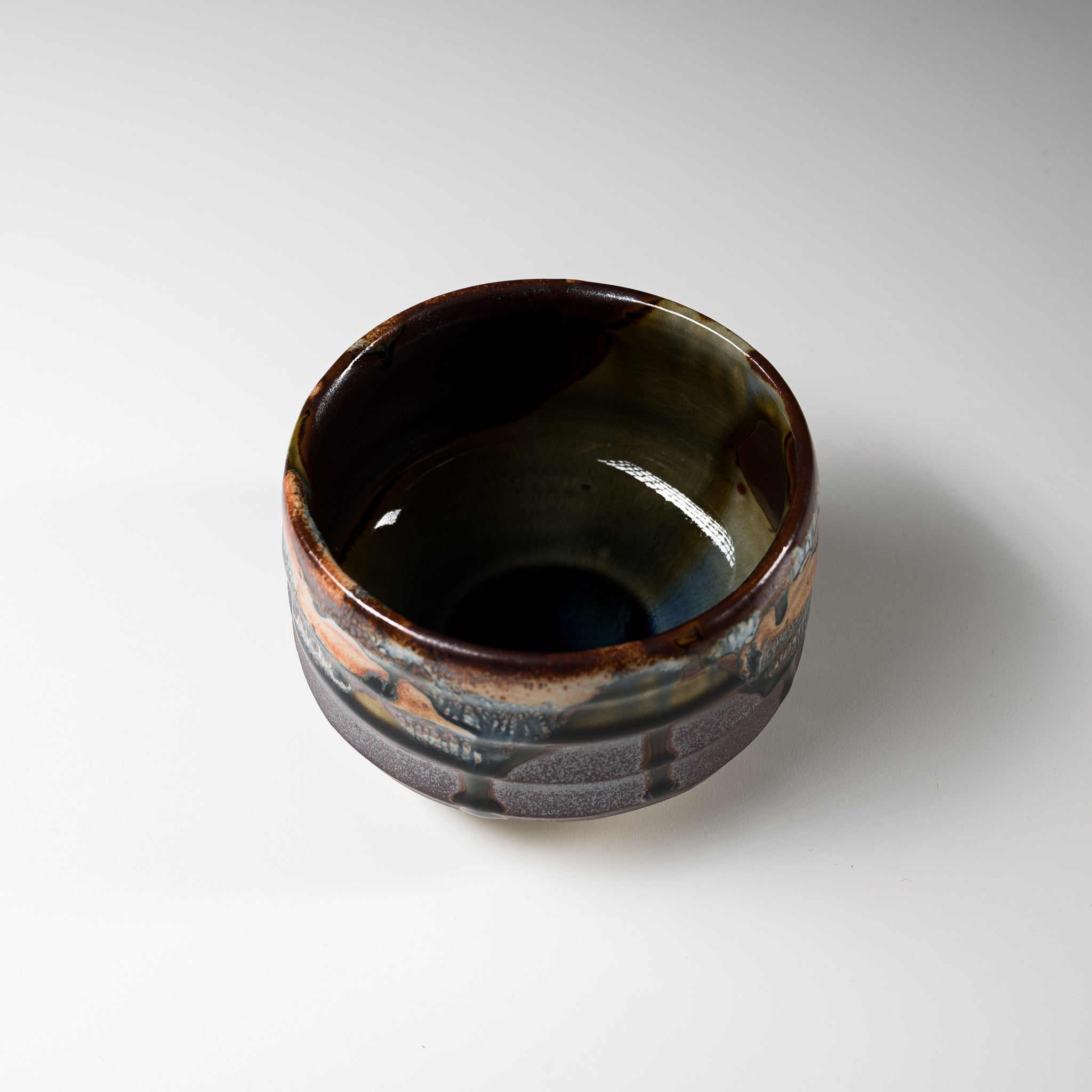 Premium Matcha Bowl Set - Handcrafted Volcanic Stone Ceremonial Tea Cup for Japanese Green Tea | Perfect for Tea Ceremonies, Zen Meditation & Home Decor