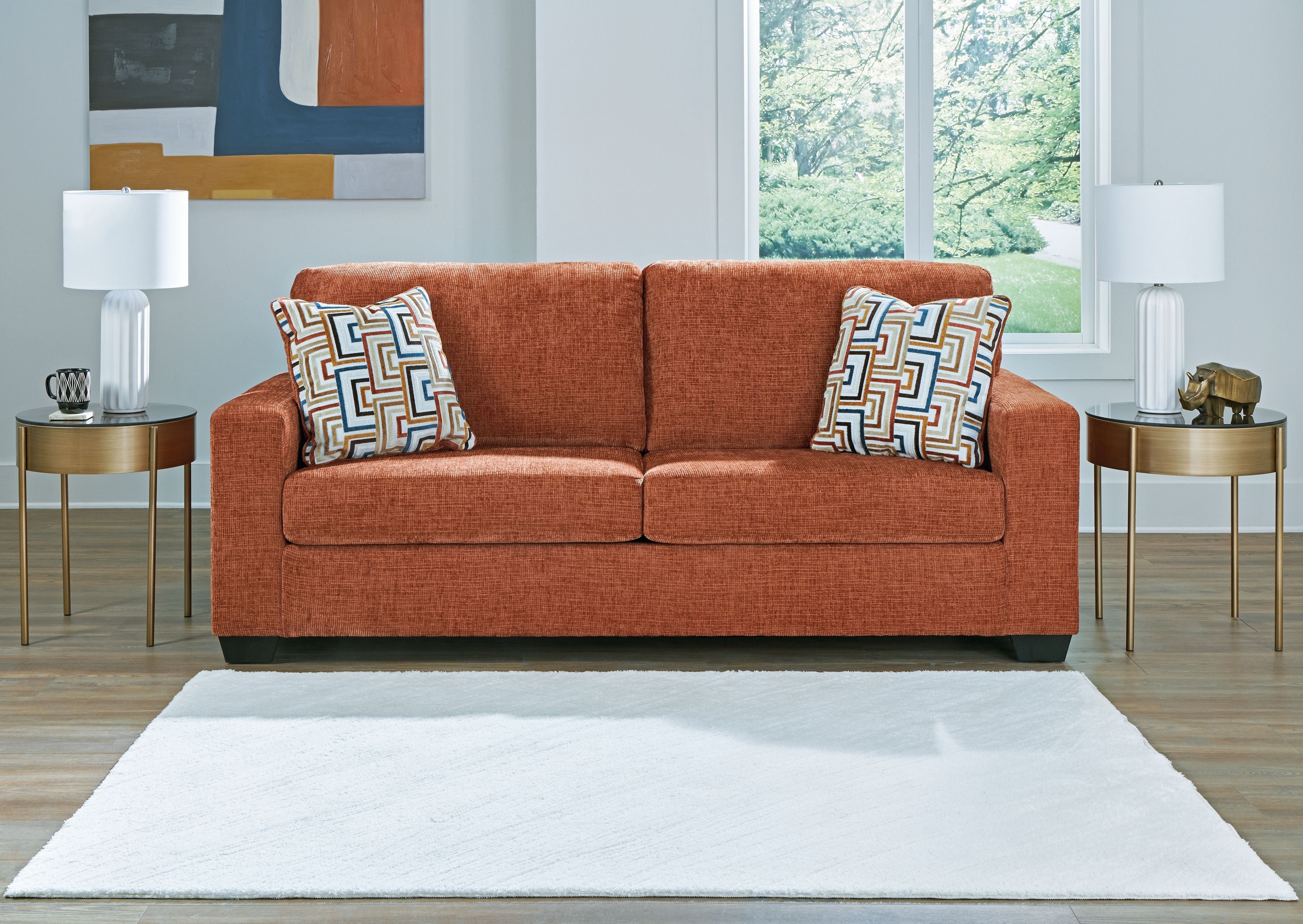 Aviemore Sofa - Modern Comfortable Fabric Couch for Living Room, Lounge & Family Room - Stylish & Durable Sectional Sofa with Soft Cushions - Perfect for Relaxing, Entertaining & Movie Nights