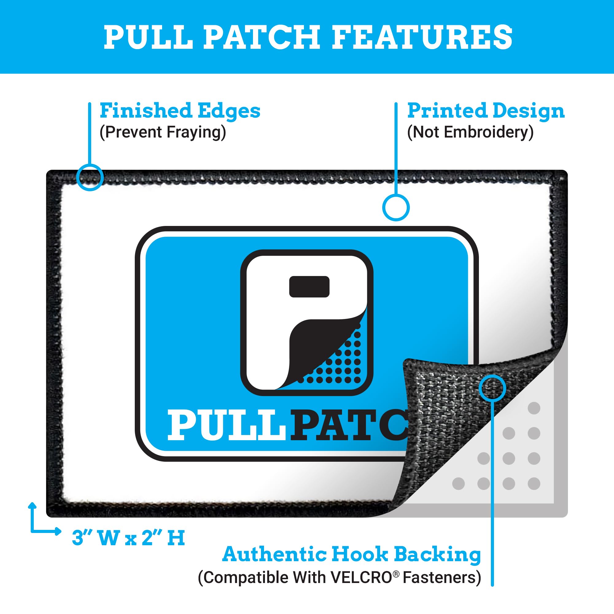 Disc Golf Heartbeat Hook and Loop Patch - 2x3 Inch Embroidered Badge for Hats, Jackets, Vests & Jeans | Pull Patch Brand | Perfect for Outdoor Sports, Casual Wear & Customizing Gear