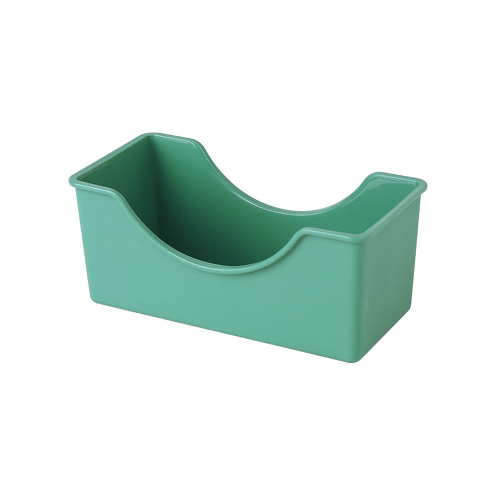 **Multifunctional Rectangular Dish Plate Holder - Kitchen Storage Bin Organizer for Plates, Bowls & Utensils | Perfect for Pantry, Cabinet & Countertop Organization**