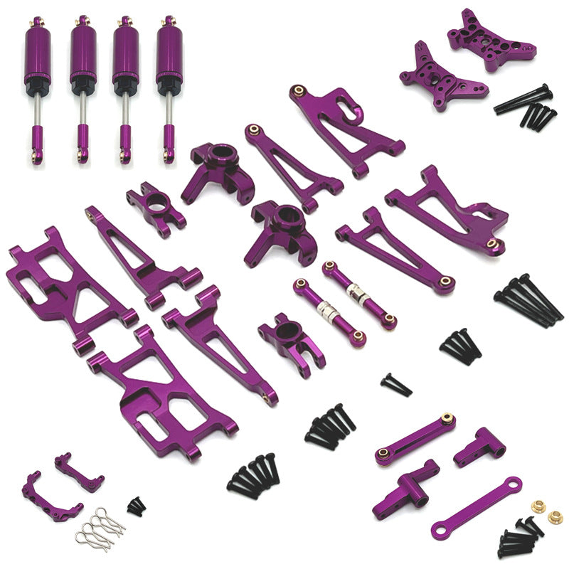 MJX 1/14 14209/14210 RC Car Metal Upgrade Kit - Durable Aluminum Alloy Parts Set for Off-Road Racing & Crawling - Enhance Performance & Durability for RC Car Enthusiasts
